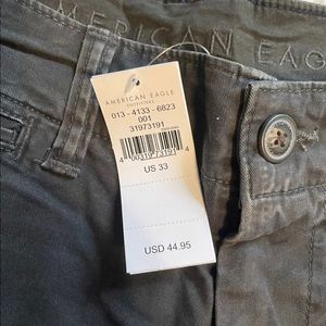 American Eagle Mens Black Shorts